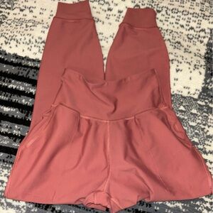 Rust Red Old Navy Joggers